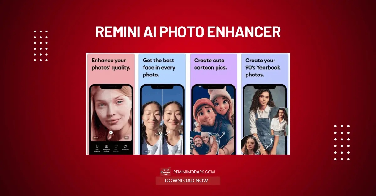 REmini Ai photo enhancer