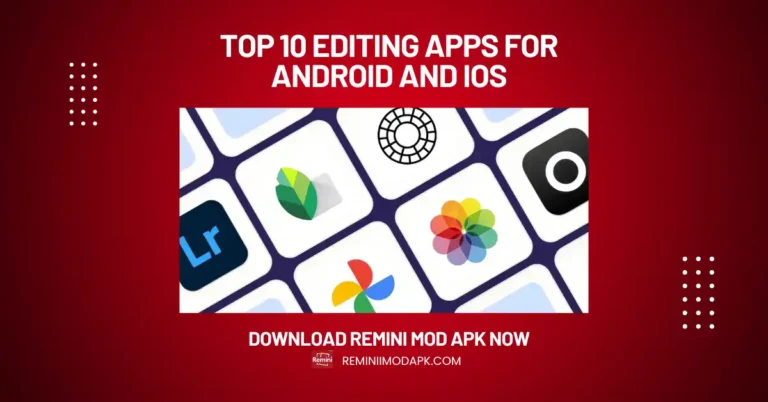 top 10 photo editing apps for ios and android