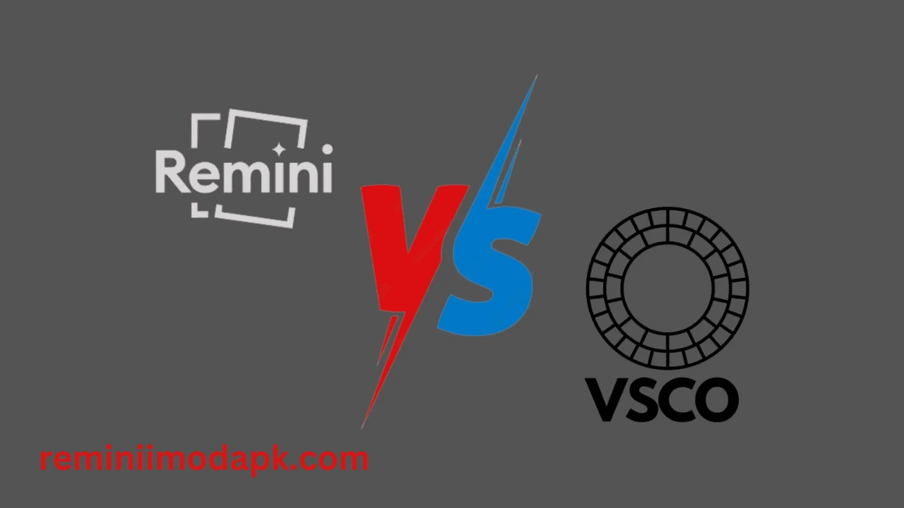 Remini vs VSCO for photo enhancement